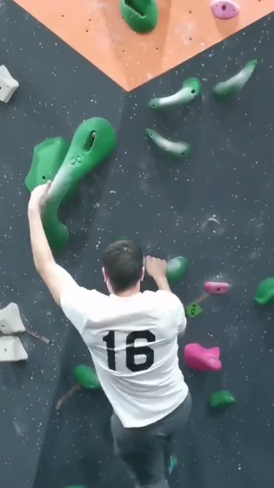 First time climbing, it was fun 🤩, but painful 😅