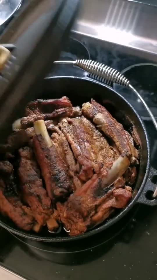 #ribs #dutchoven #bbq