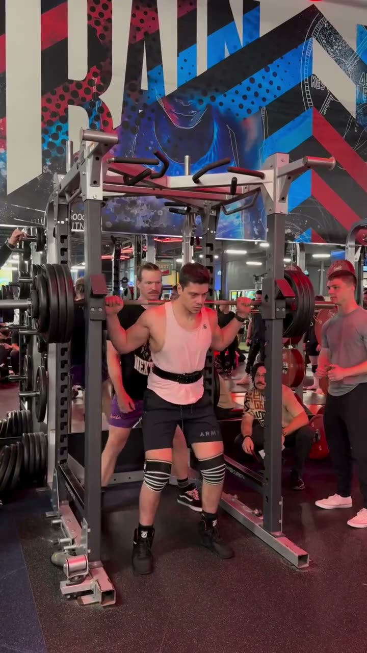 Primeira competição de powerlifting